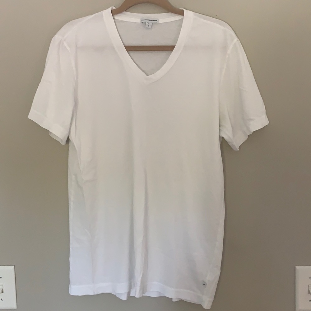 James Perse Short Sleeve V-Neck